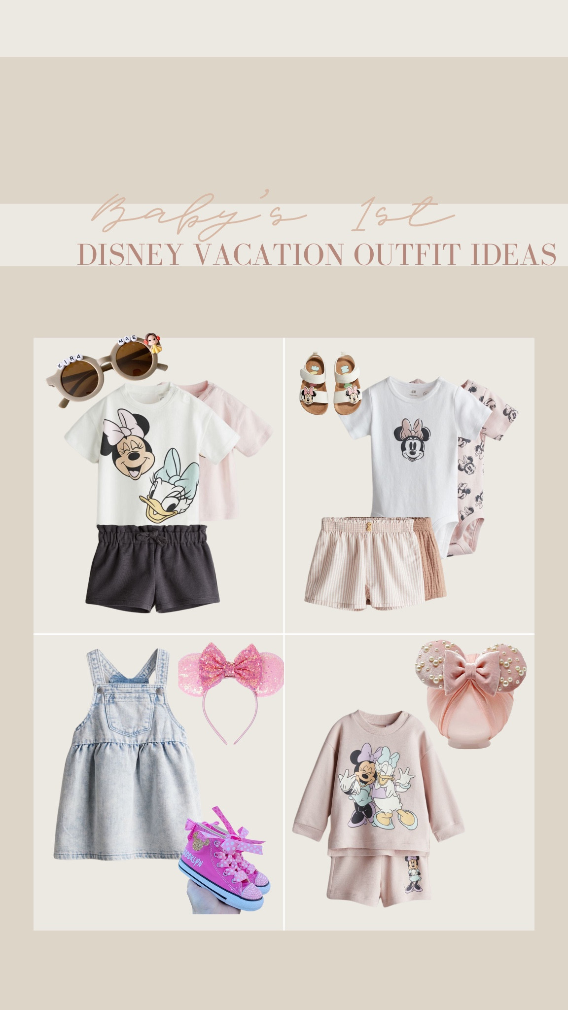 Baby girl first Disney trip// baby girl Disney outfits// Disney baby looks// Disney baby outfits// Disney mom

#LTKFamily #LTKTravel #LTKBaby