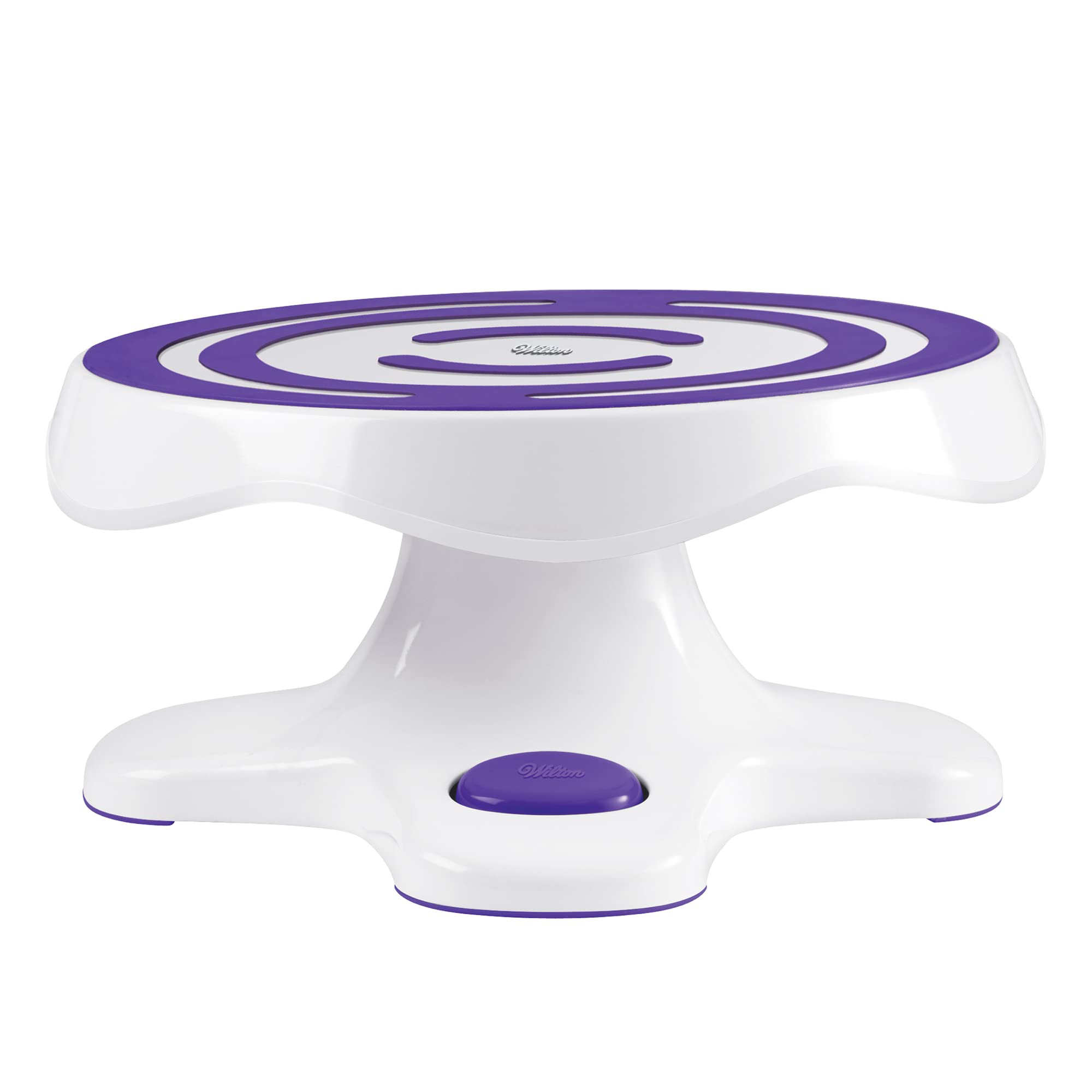 Wilton Tilt-N-Turn Ultra Cake Turntable and Cake Stand - Decorate Cakes with A Smooth Turning and... | Amazon (US)