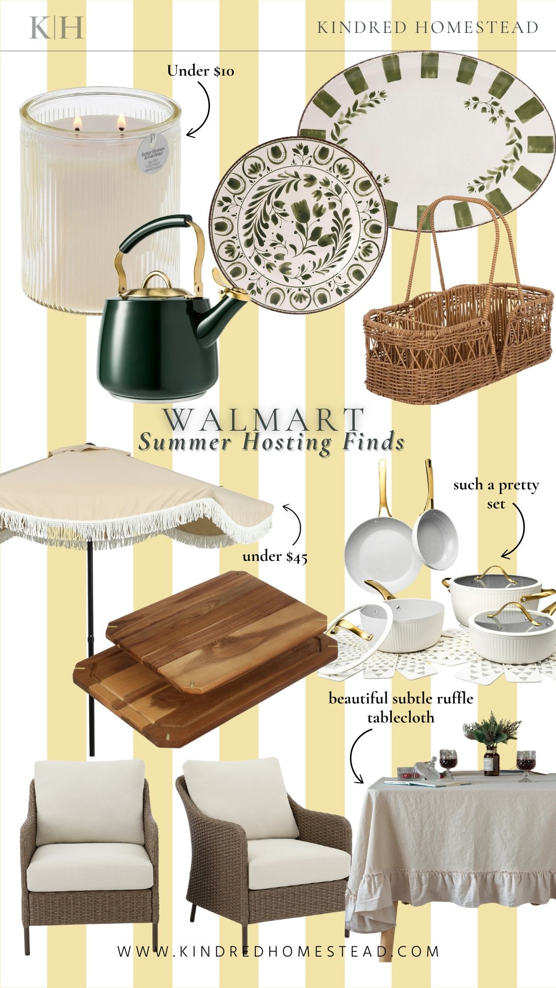 Walmart hosting finds and favorites for Nancy Meyers inspired gatherings! 

#LTKSummerEdit #LTKSeasonal #LTKHome