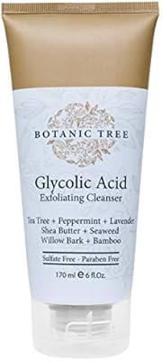 Botanic Tree Glycolic Acid Face Wash-Facial Exfoliating Cleanser w/ 10% Glycolic Acid-Acne Facial... | Amazon (US)