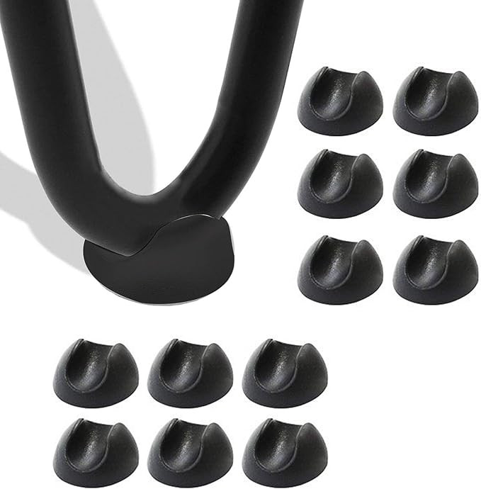 Hairpin Leg Protector Feet – 12pcs - Fits 3/8" and 1/2", Furniture Table Chair Desk Leg Rubber ... | Amazon (US)