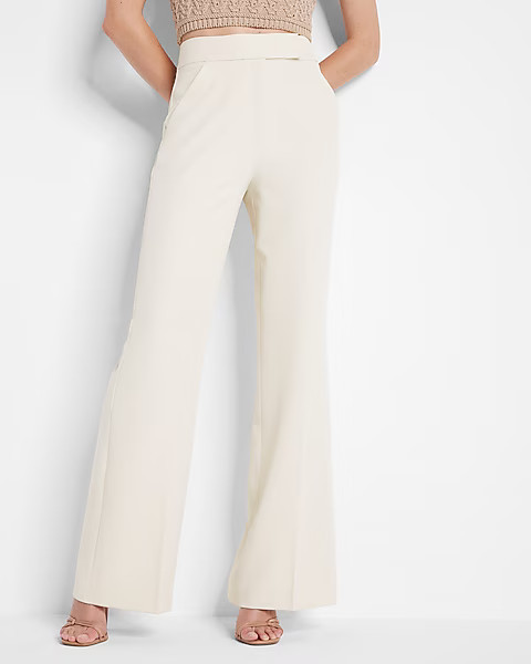 Super High Waisted Flare Pant | Express
