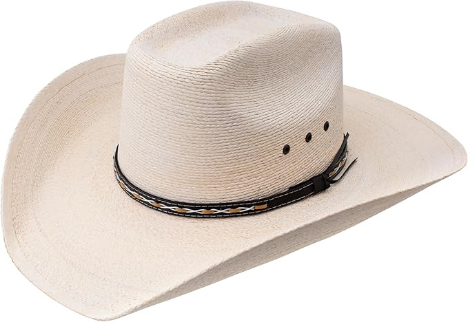 Stetson SSSQRE-7940 Square Eyelets Reg Oval Hat | Amazon (US)