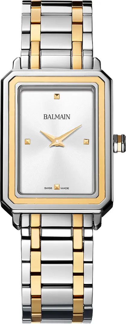 Eirini Two-Tone Bracelet Watch, 25mm x 33mm | Nordstrom