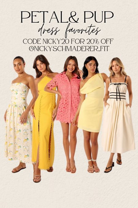 Petal and pup dresses for your next travel event! Anyone going to Europe?! Use code NICKY20 For $$ off! 

Linen dress 
Yellow Dress
Travel outfit 


#LTKSeasonal #LTKparties #LTKtravel