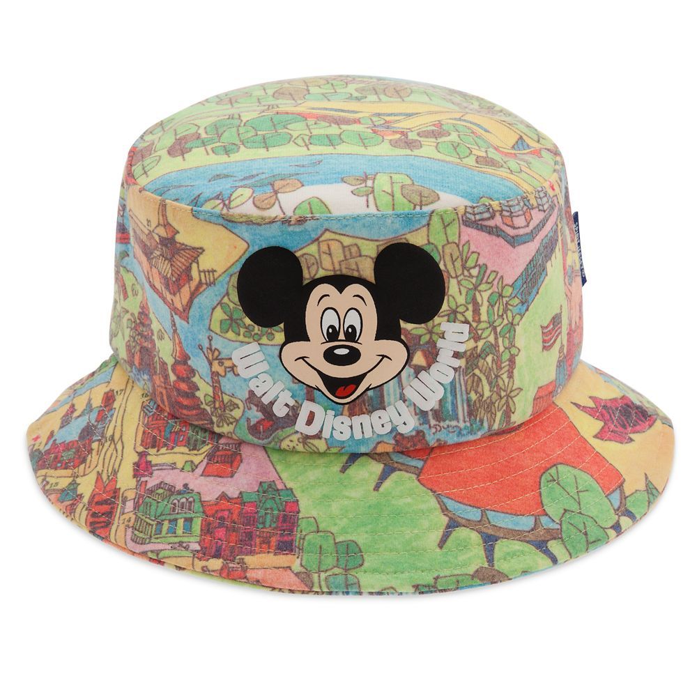 Mickey Mouse – Walt Disney World Map Bucket Hat for Adults by Spirit Jersey | Disney Store