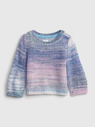 Baby Ombre Crewneck Sweater | Gap (US)