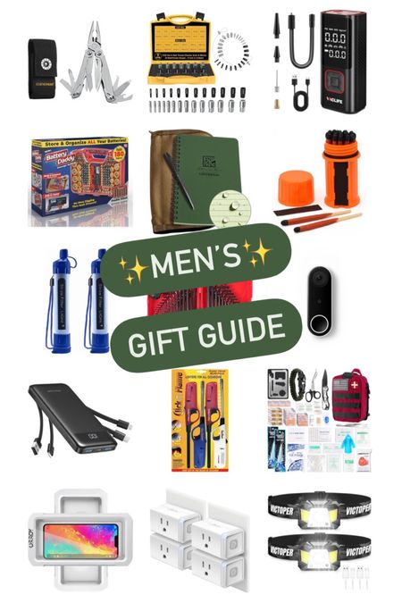 My husband is not into sports, he doesn’t golf and he doesn’t play video games. It can be really hard to buy him gifts. As well as my father-in-law, who could just buy whatever he wants. 

Here are some great gift ideas for men that my husband highly recommends. Outdoorsy, survival gifts, tech gifts, car gifts. Gift guide for men. Mens gift idea.

#LTKGiftGuide #LTKHoliday #LTKmens