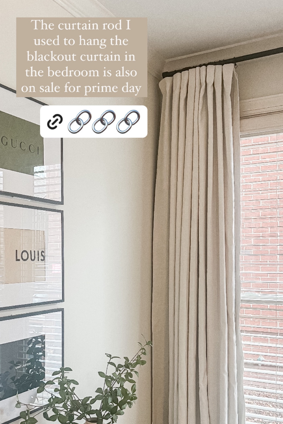 The curtain rod I used in the bedroom to hang blackout curtains (so you know it’s sturdy!) is on sale today for prime day 

Amazon Prime day 
Amazon curtain rod 
Amazon black out curtains 
Cream black out curtains 
White black out curtains
Pleated white curtains
Pleated neutral curtains
Curtain rods 
Affordable curtain rods 
Long black curtain rod 
Pleated curtains 
White curtains 
Affordable blackout curtains 
Drapery hooks 
Designer curtains 
Window treatments


#LTKsalealert #LTKxPrimeDay #LTKhome