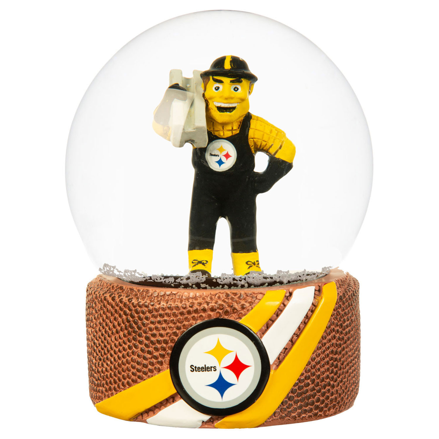 Pittsburgh Steelers 100mm Mascot Glass Water Globe | Fanatics