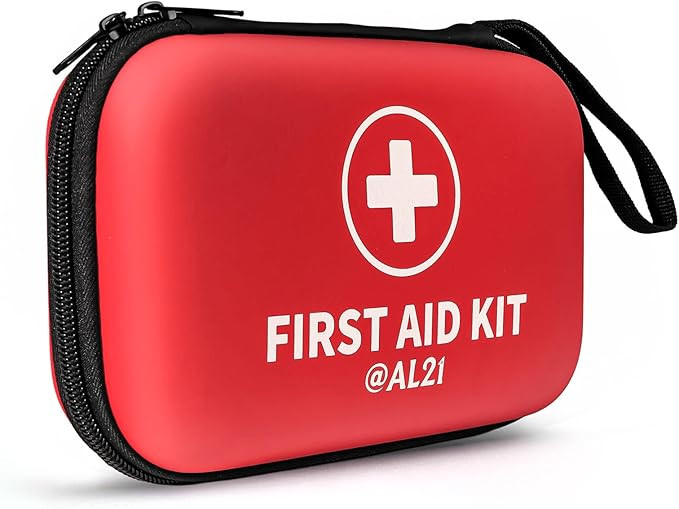 @AL21 All-Purpose First Aid Kit 184 Pieces, Emergency Kit for Home, Travel, Car, Business, Worksi... | Amazon (US)