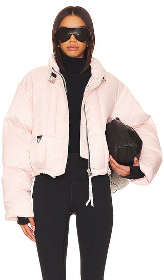 Hallie Puffer in Soft Pink | Revolve Clothing (Global)