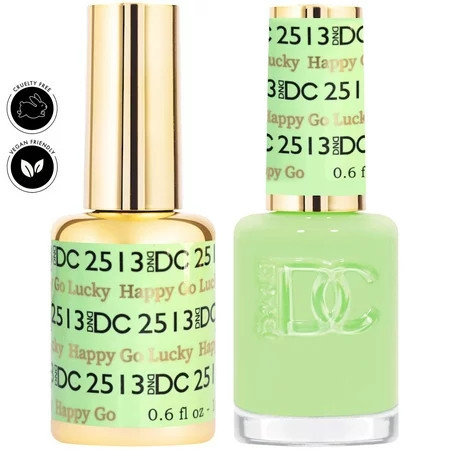 DND DC Soak Off Gel Polish + Matching Nail Polish Duo 2513 Happy Go Lucky | Walmart (US)