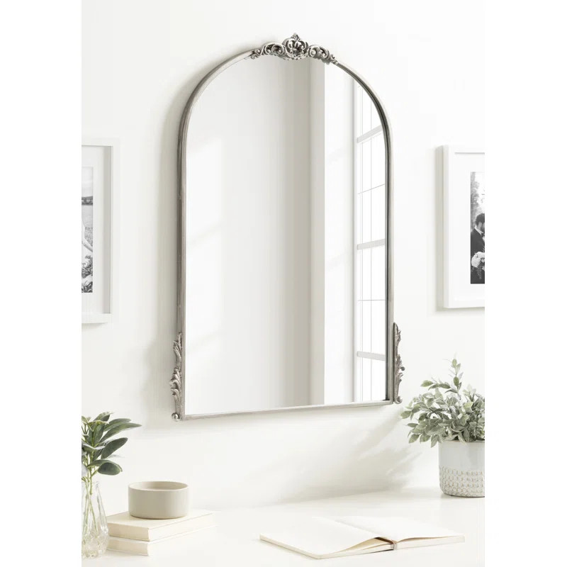 Christany Metal Arch Wall Mirror | Wayfair North America