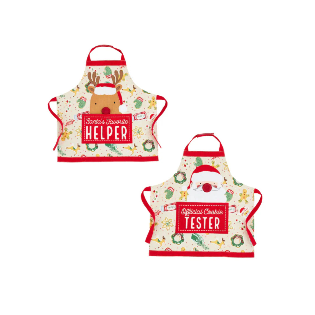 Light-Up Christmas Aprons | Ellie and Piper