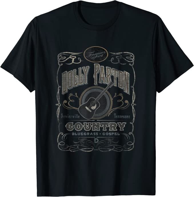 Amazon.com: Dolly Parton Whiskey Label T-Shirt : Clothing, Shoes & Jewelry | Amazon (US)