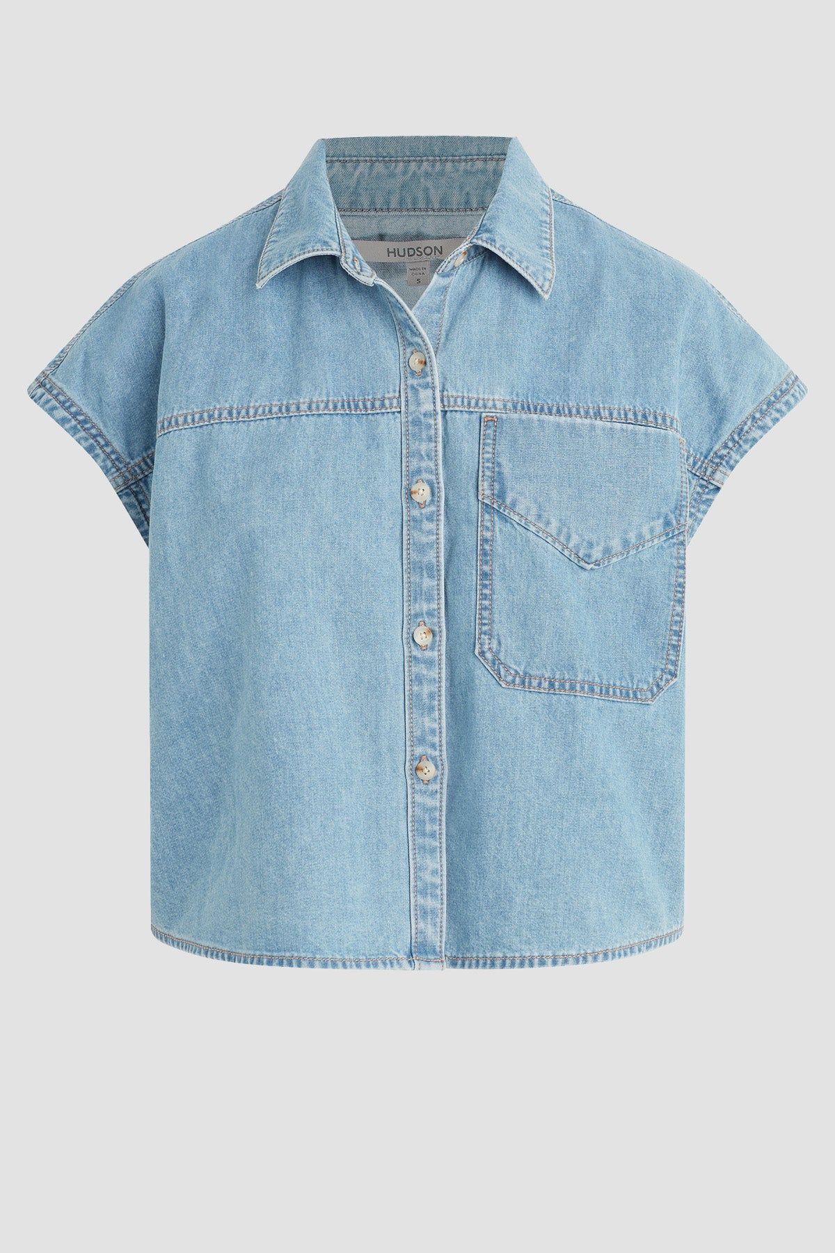 Sleeveless Camp Shirt | Hudson Jeans