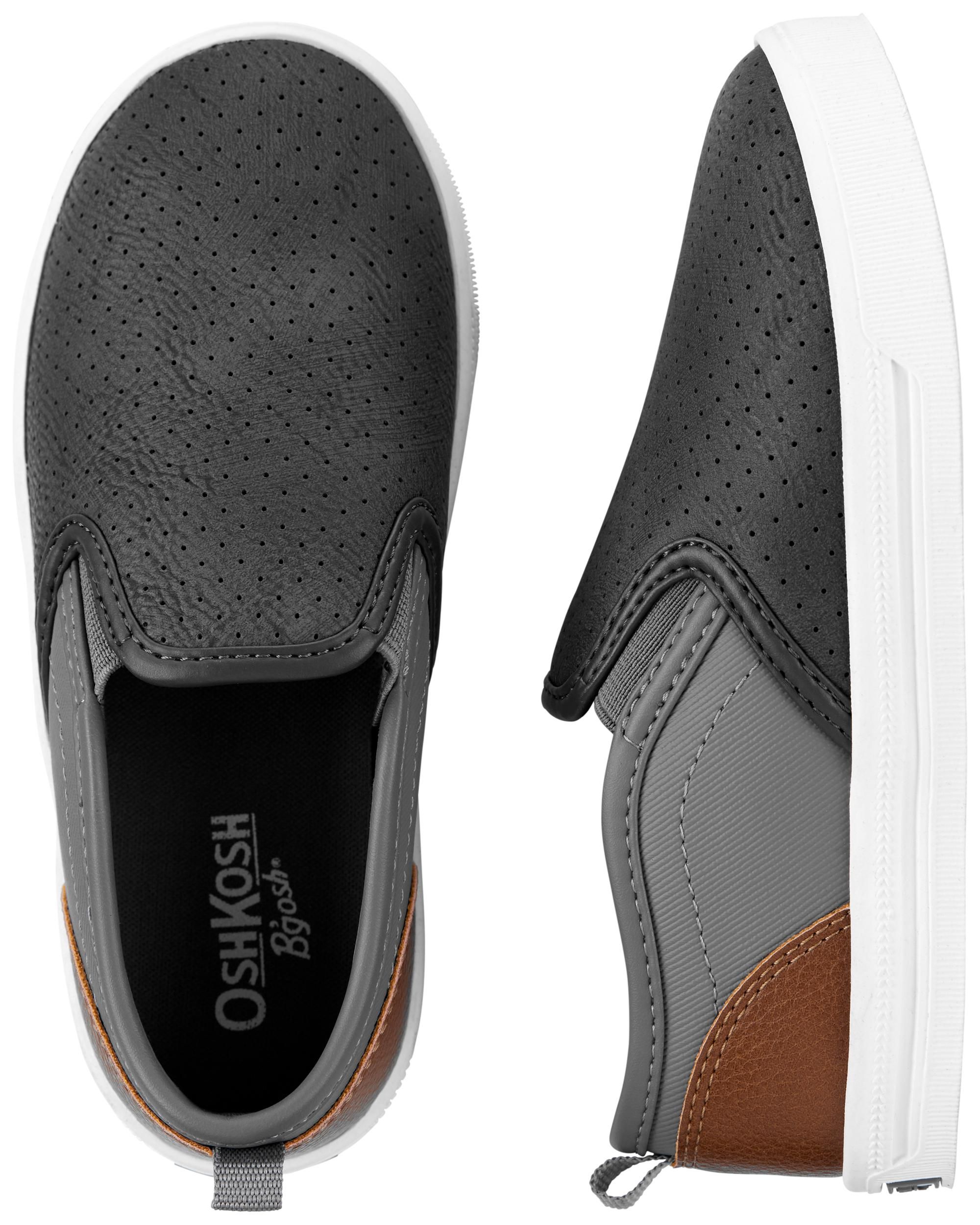 Faux Leather Slip-Ons | Carter's