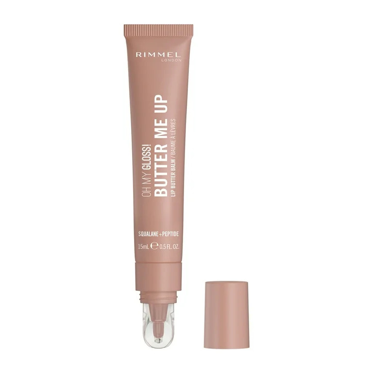 RIMMEL Oh My Gloss! Butter Me Up, 001 Latte Delight, 0.5 fl oz | Walmart (US)