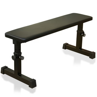 Flat Weight Bench Workout Bench For Pressing Exercises, Adjustable 5-Level Height, 440LBS Strength Training Bench Press For Home Gym | Target