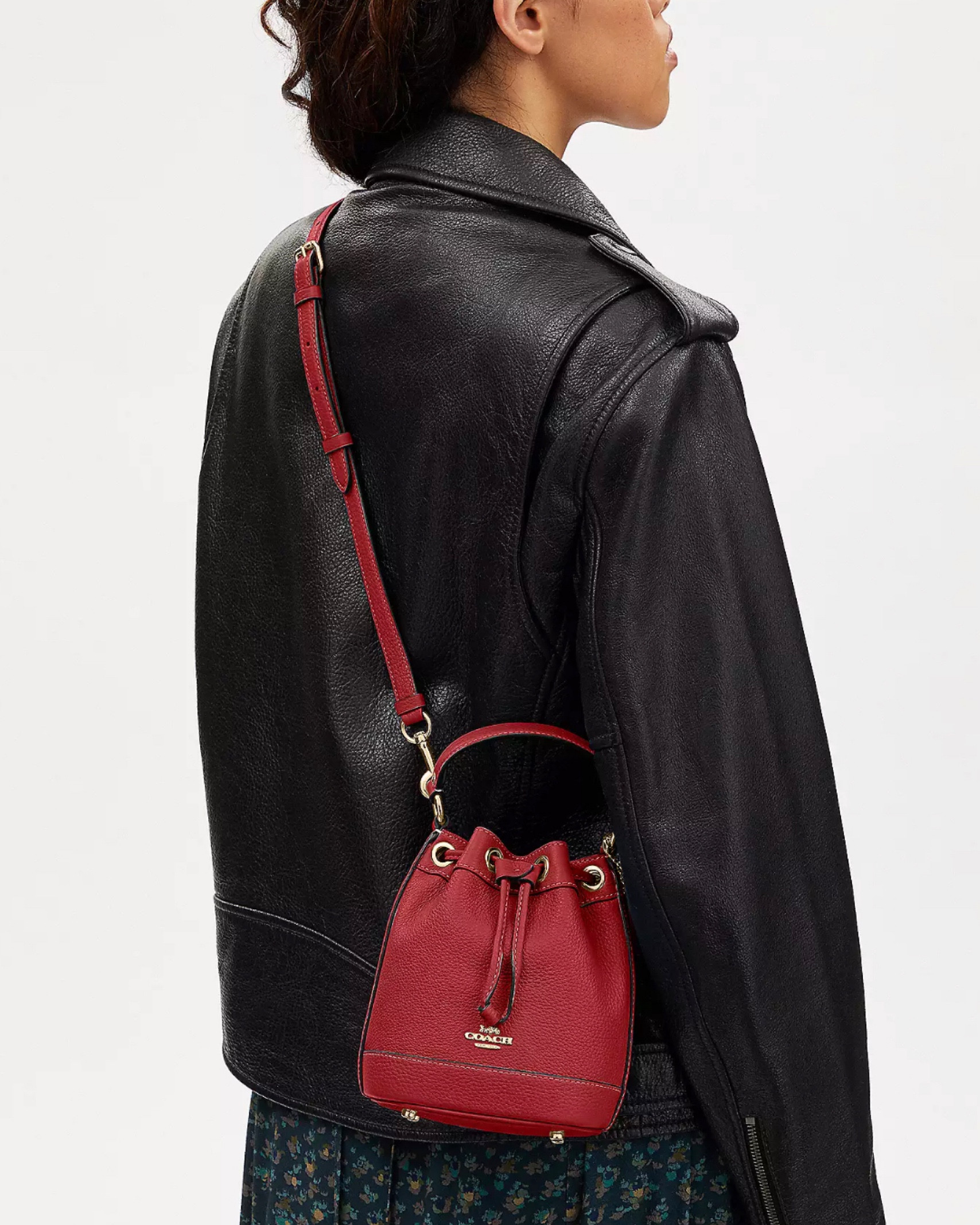 The cutest red crossbody mini bucket bag! Perfect for the holidays ❤️‍🔥

#LTKfindsunder100 #LTKCyberWeek #LTKGiftGuide