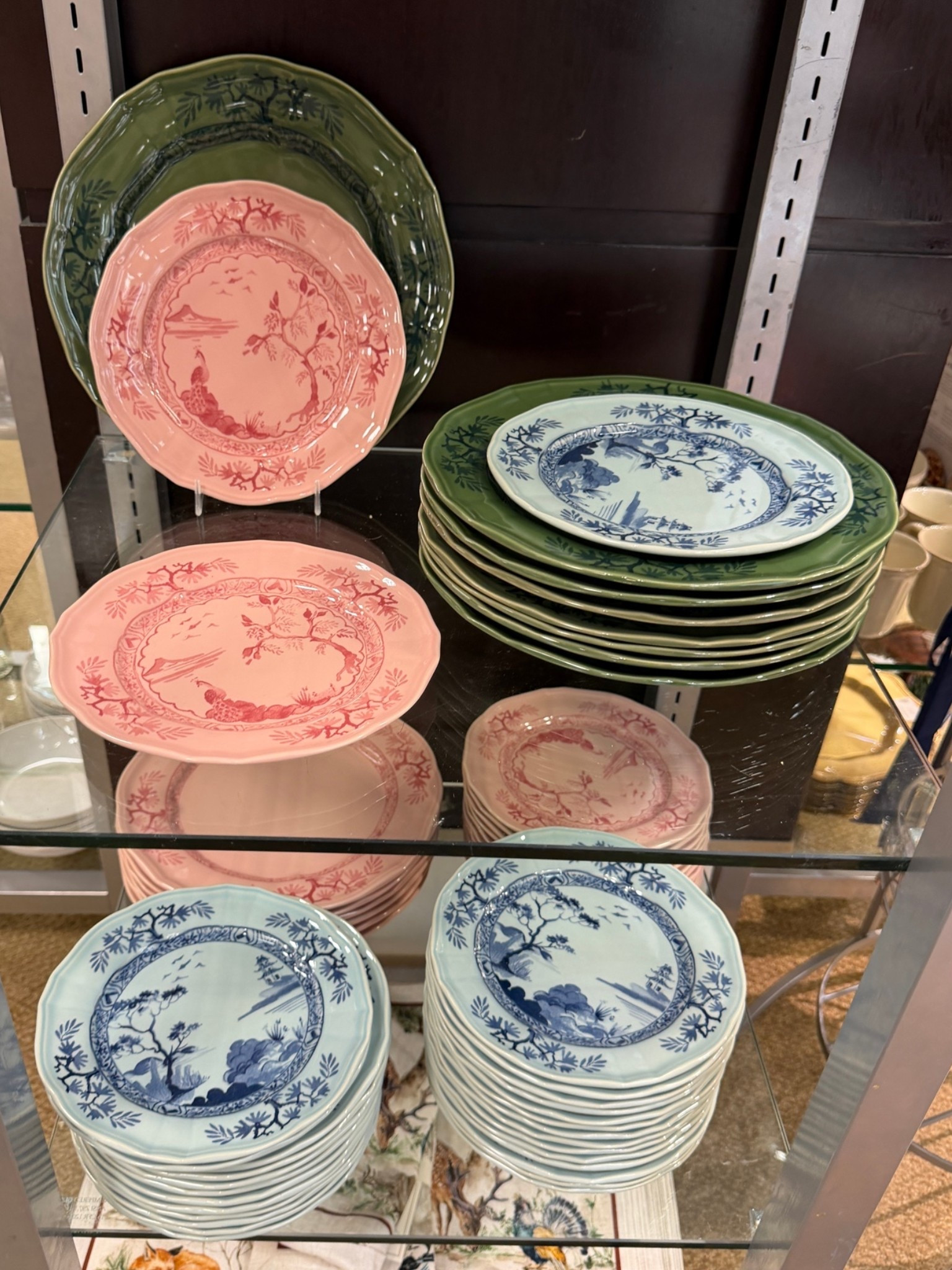 These gorgeous plates are finally back in stock! So many of you have been waiting for a restock since spring - don’t miss you this time!! The green is perfect for fall and the holidays! 🎄

#LTKdayinmylife #LTKHome #LTKSeasonal