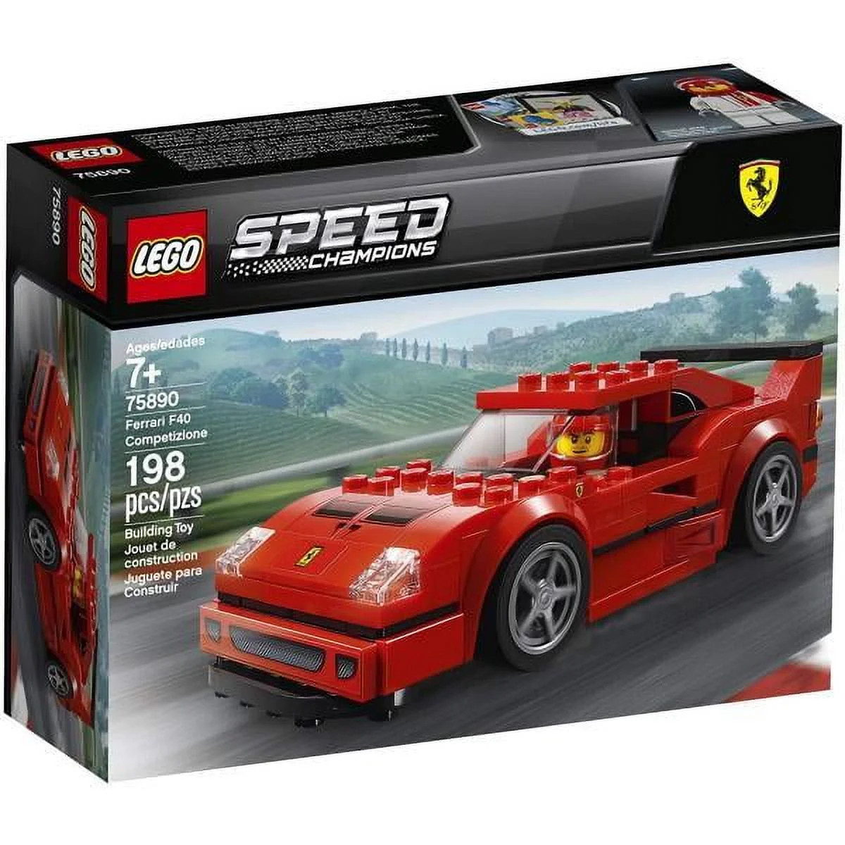 LEGO Speed Champions Ferrari F40 Competizione 75890 Building Kit | Walmart (US)