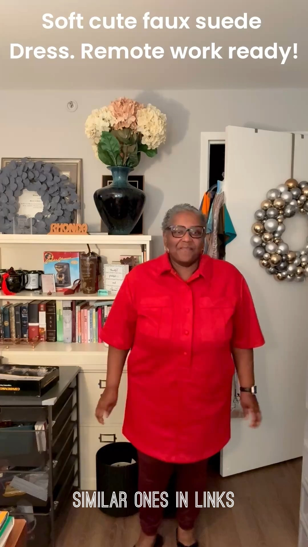 Remote Work Ready! Soft faux suede dress/tunic!

#LTKPlusSize #LTKWorkwear #LTKmorningroutine