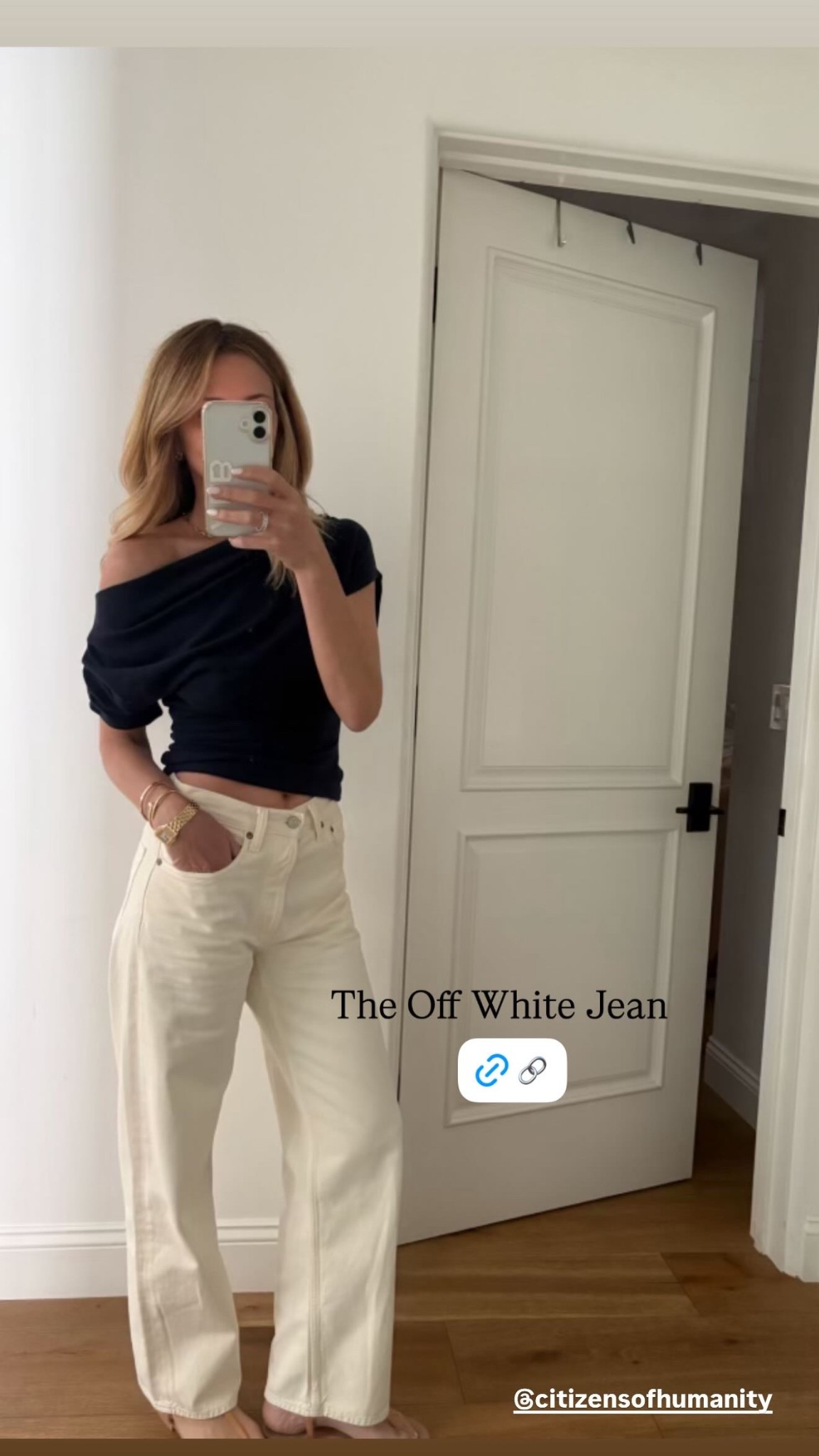 A great pair of off white jeans 🤍

#LTKootd #LTKgrwm #LTKdayinmylife