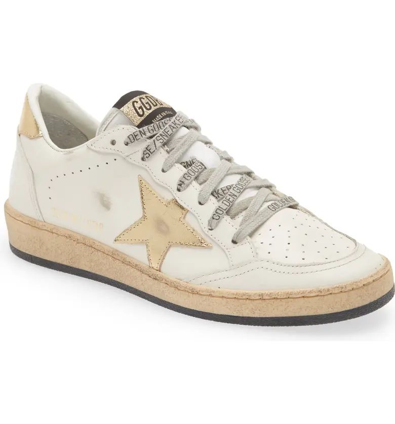 Dazzle and distract in this sneaker with all of Golden Goose's go-to features: logo laces, pops o... | Nordstrom