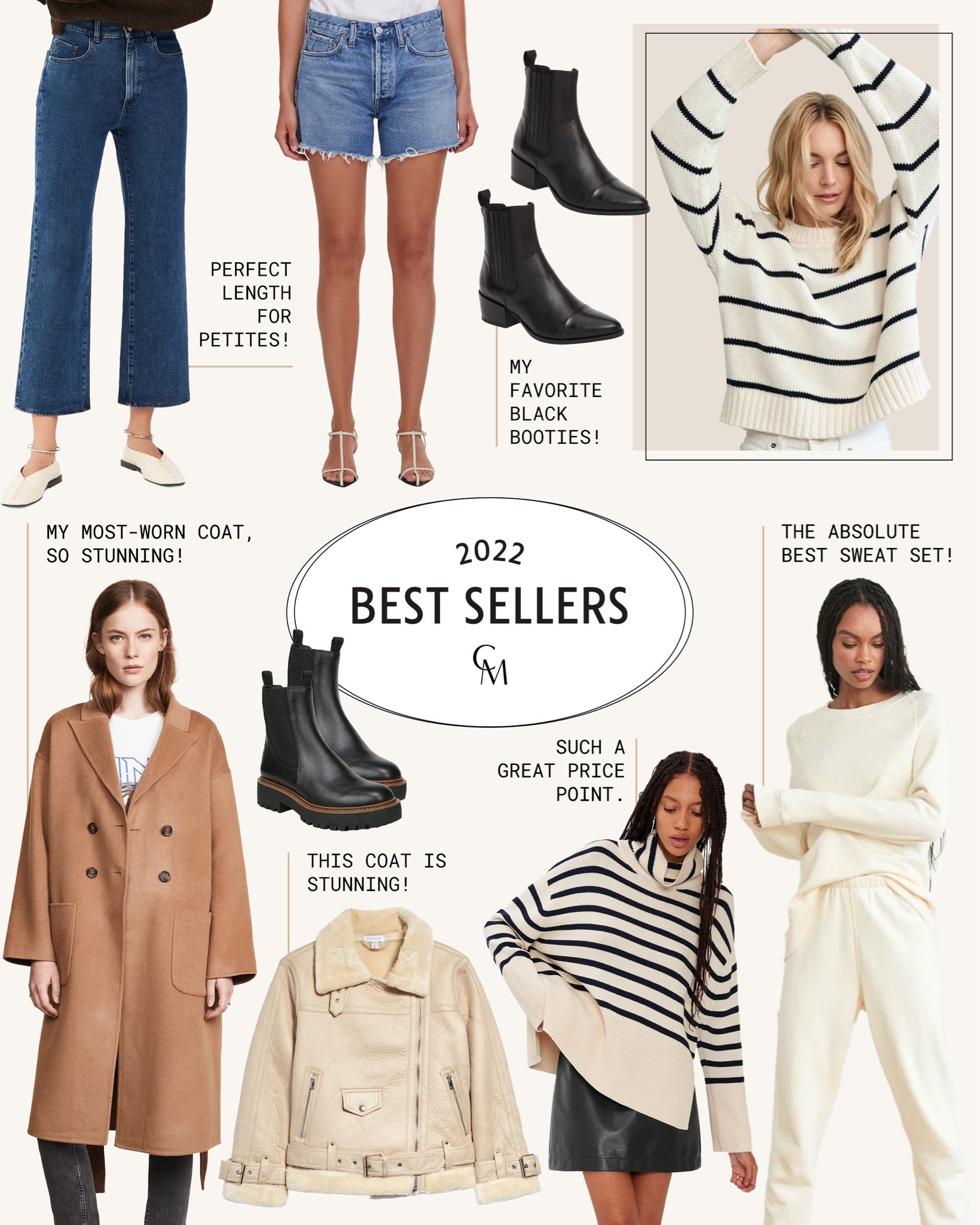 2022 bestsellers. Top sellers of 2022. Favorite purchases.

Jenni Kayne sweater. Sam Edelman boots. Anine Bing Dylan coat. Vagabond Shoemaker boots. Jenni Kayne sweater. AGOLDE shorts. Neutral capsule wardrobe. 

#LTKsalealert #LTKshoecrush #LTKunder100