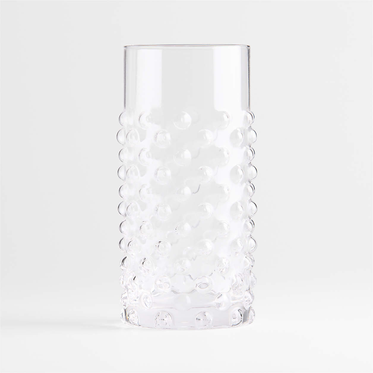 Harper Hobnail 16-oz. Highball Glass | Crate & Barrel | Crate & Barrel