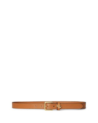 Logo Keeper Leather Skinny Belt | Bloomingdale's (US)