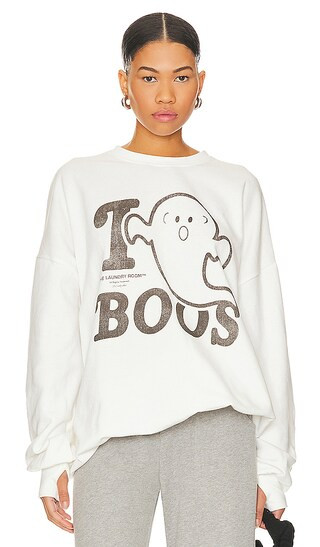 I Boos Jumper in White | Revolve Clothing (Global)
