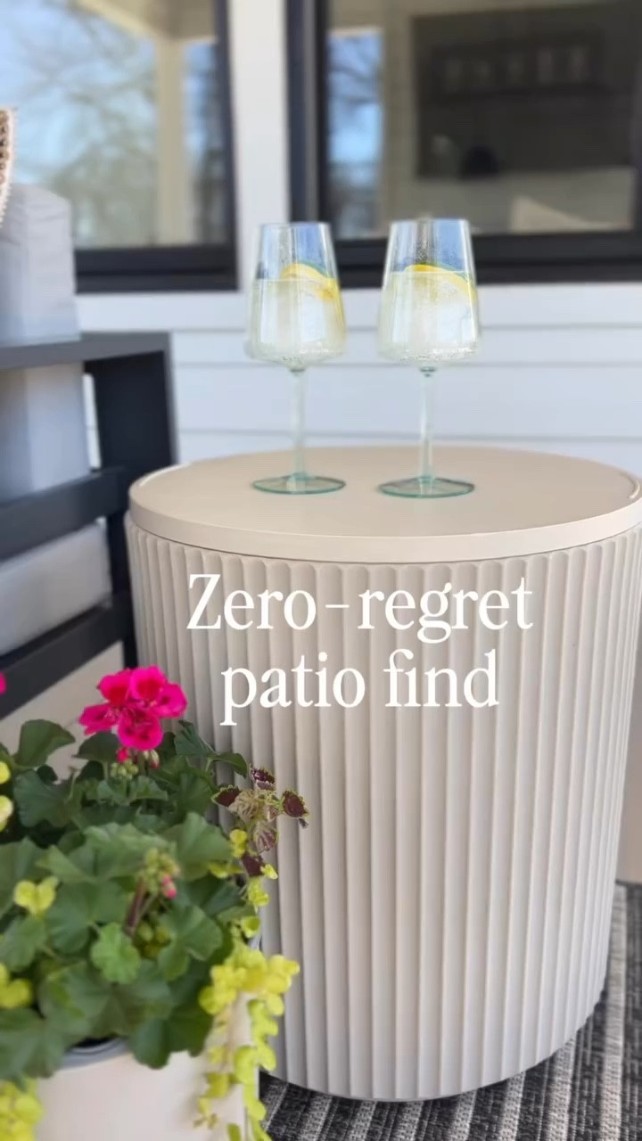 This is one of those patio finds I use constantly 🙌
Looks like a side table, but it’s actually a cooler — perfect for summertime hosting.

#LTKSeasonal #LTKHome #LTKSaleAlert