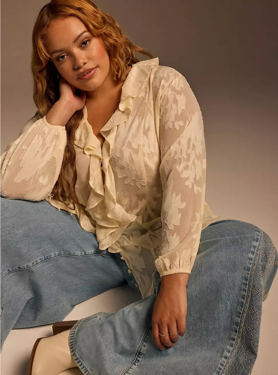 Festi Bubble Sleeve Top | Torrid (US & Canada)