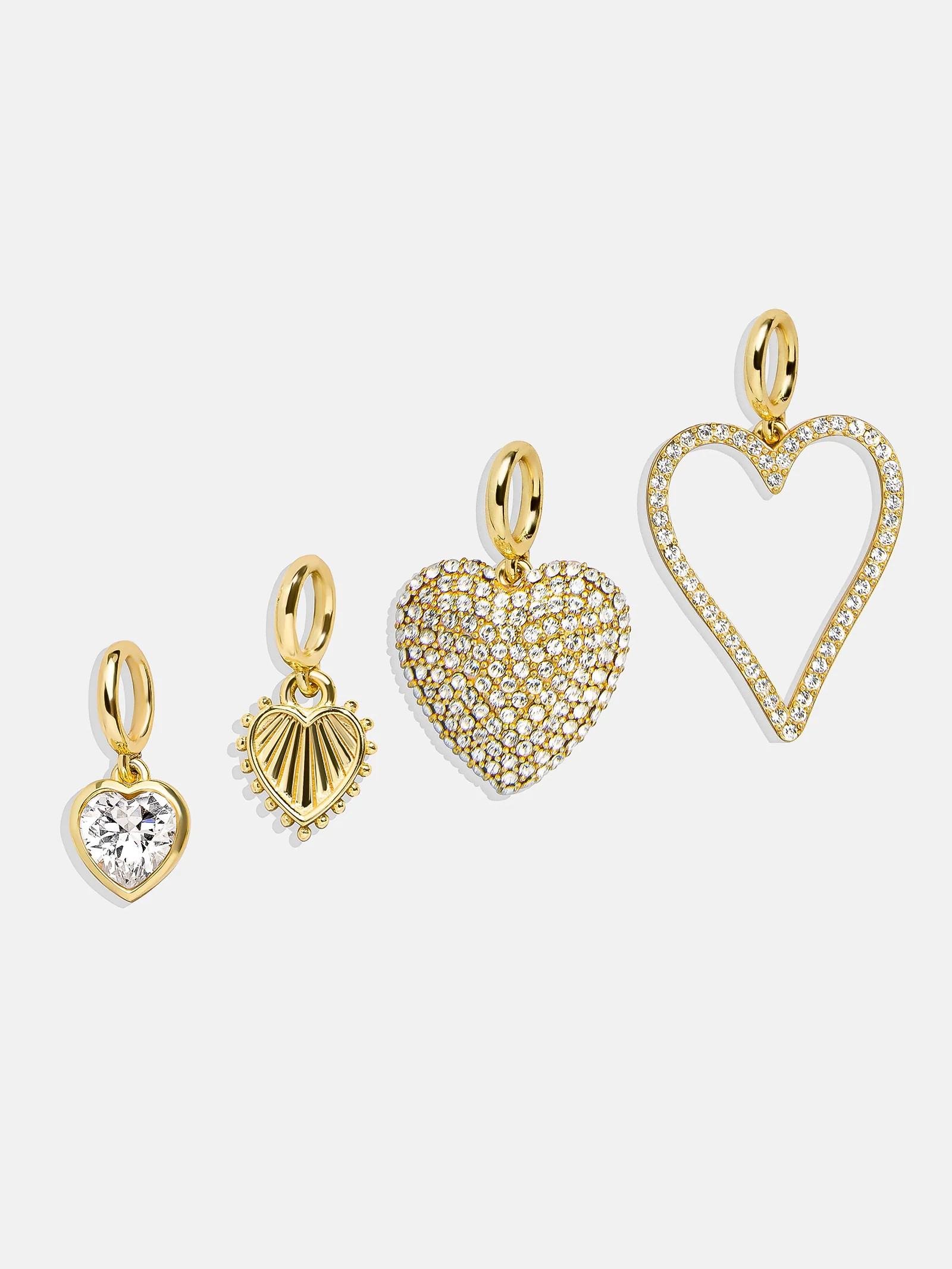 Heart Cluster Charm - Heart Gem | BaubleBar (US)