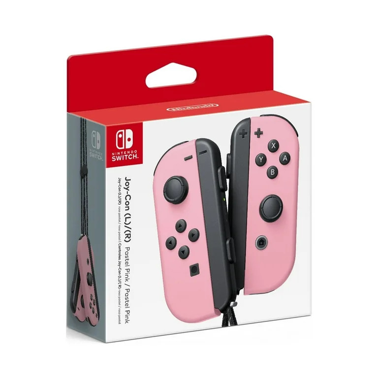 Nintendo Joy-Con (L/R) for Nintendo Switch, Pastel Pink | Walmart (US)