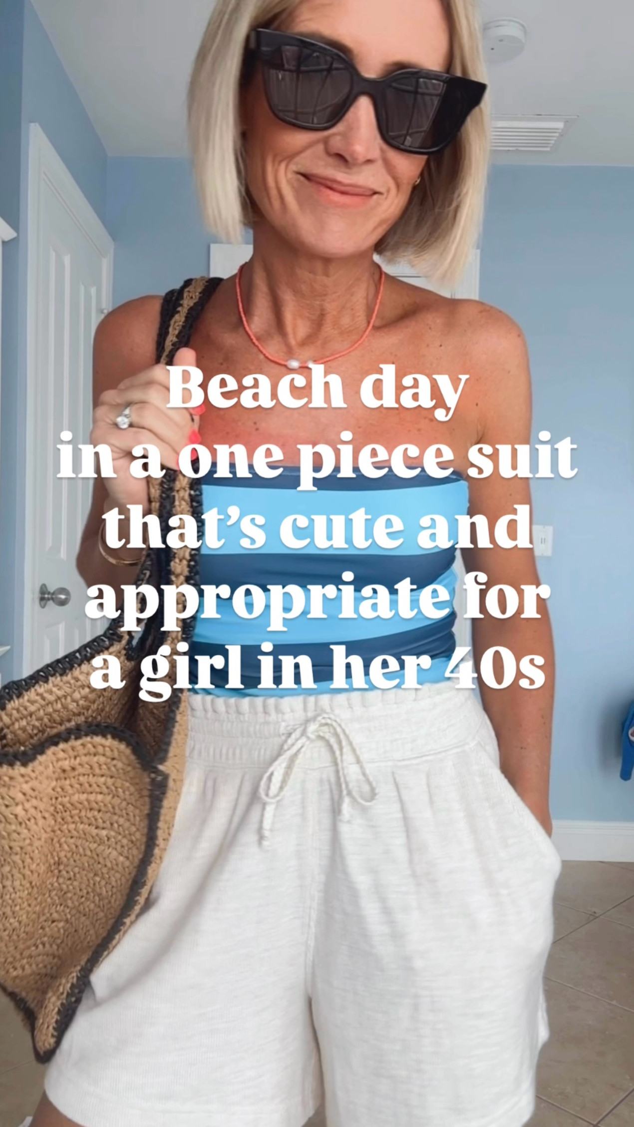 One piece swimsuit - in a small, under $50. * suit runs small. I sized up

This set has been great for throwing on as a cover up, beach walking set, coffee run, excursions- I’ve worn it so much on vacay and I know will be a fave of mine all Summerr

#LTKFindsUnder50 #LTKSwim #LTKOver40