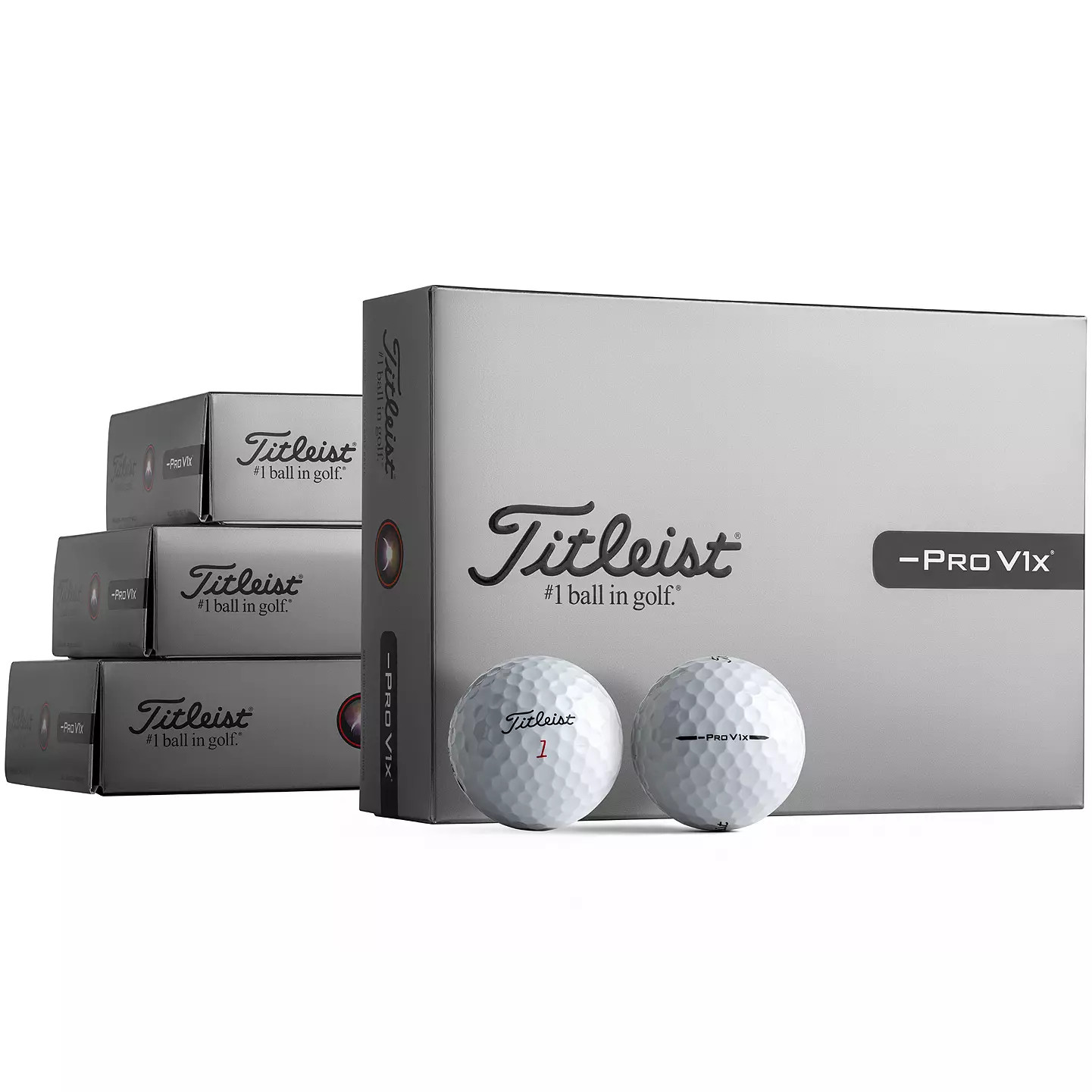 Titleist 2026 Pro V1x Left Dash Golf Balls - 4 Dozen Loyalty Rewarded | Golf Galaxy