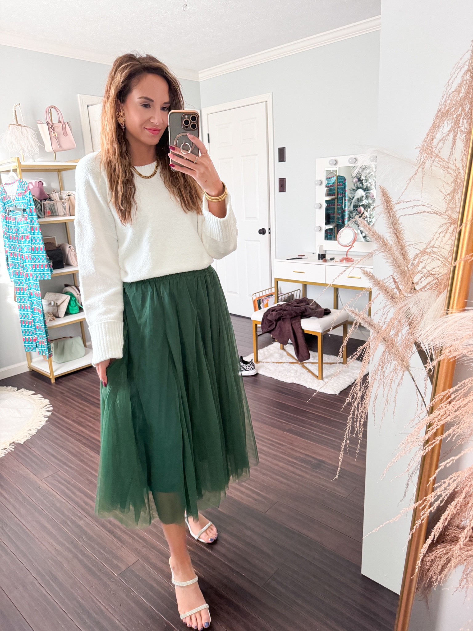 Taking a sweater with a tulle skirt for winter 

#LTKHoliday #LTKSeasonal #LTKFindsUnder100