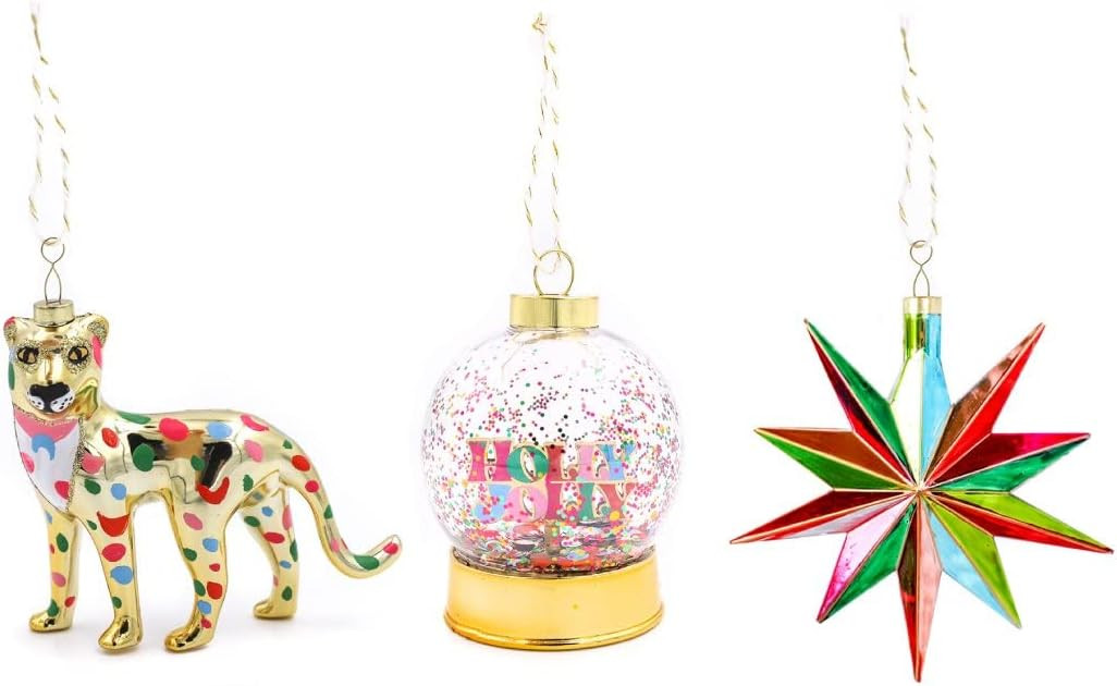 Bright Colorful Shatterproof Christmas Ornament Set is The Perfect Accent to Christmas Tree déco... | Amazon (US)