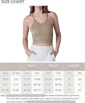 ASLABCREW Women's Crop 4 Piece Seamless Ribbed Camisole Strappy Cropped Tank Tops | Amazon (US)