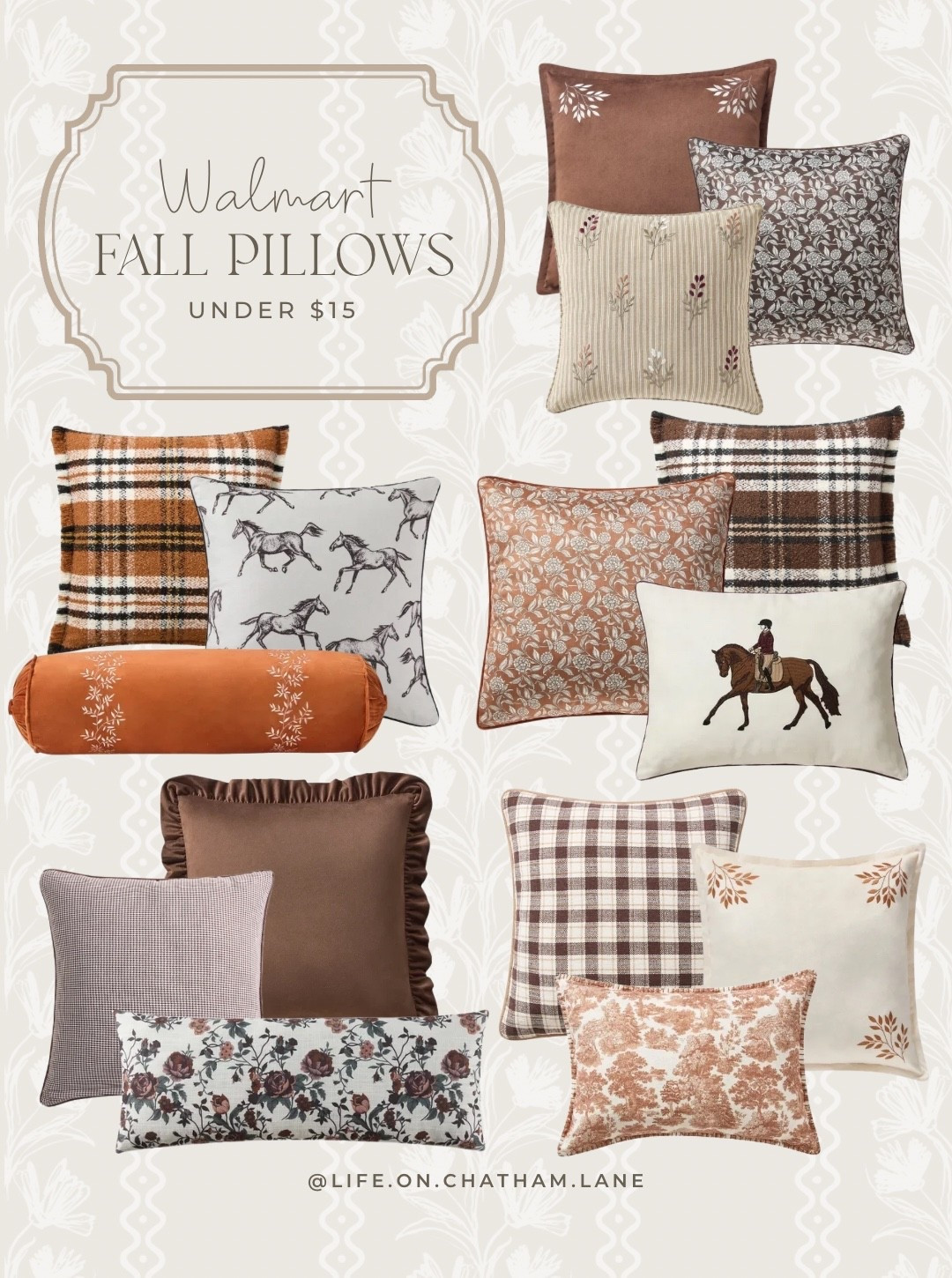 New My Texas House fall pillows at Walmart!  Under $15!  Also linked some new fall bedding!

#LTKHome #LTKSeasonal