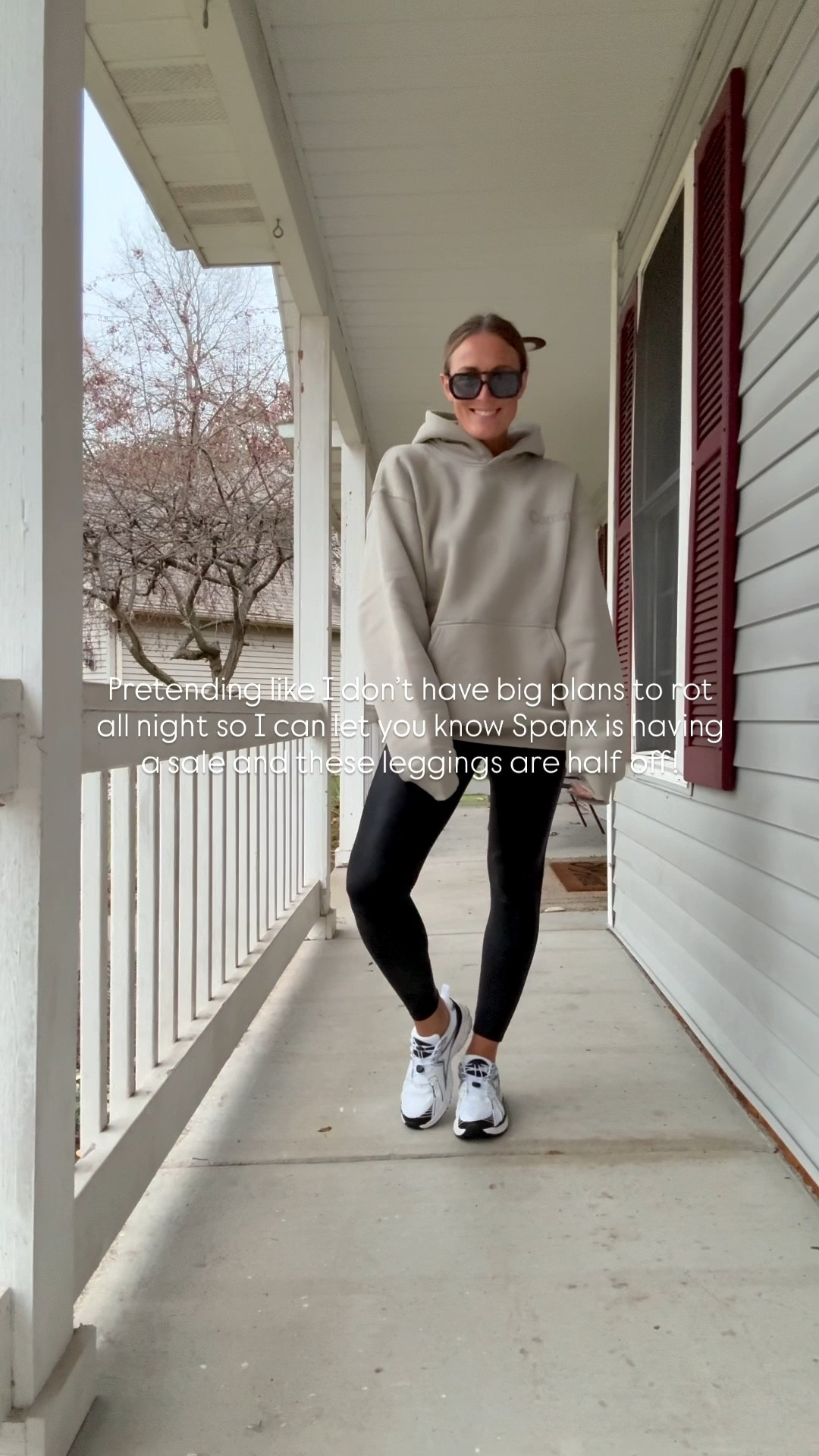 11/21/25 ✨ Hoodie is a medium. Leggings are a medium.

Everyday outfits. Easy outfits. Easy outfit ideas. Neutral basics. Fall outfits. Fall outfit idea. Casual outfits. Basic mom outfit. Casual outfit idea. Casual outfit. Everyday outfit. Mom outfit. Street style. Casual mom outfit. Amazon fashion. Sports mom outfits. Sports mom outfit idea.

#LTKootd #LTKOver40 #LTKFindsUnder100