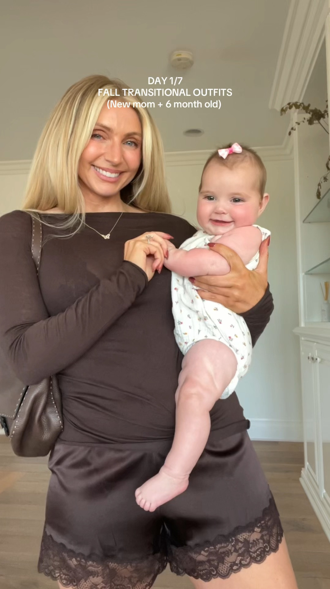 M top & shorts! 
Boots are old but I’ll link similar! 
Bag is vintage 

Maroon shorts option- I got a small ! Code: AFLTK 

#LTKBaby #LTKStyleTip #LTKSeasonal