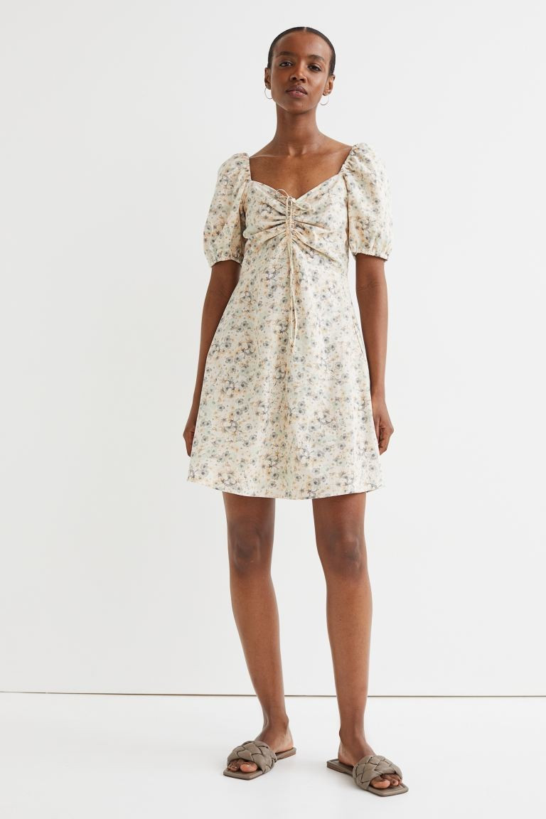 Linen-blend Dress | H&M (US + CA)