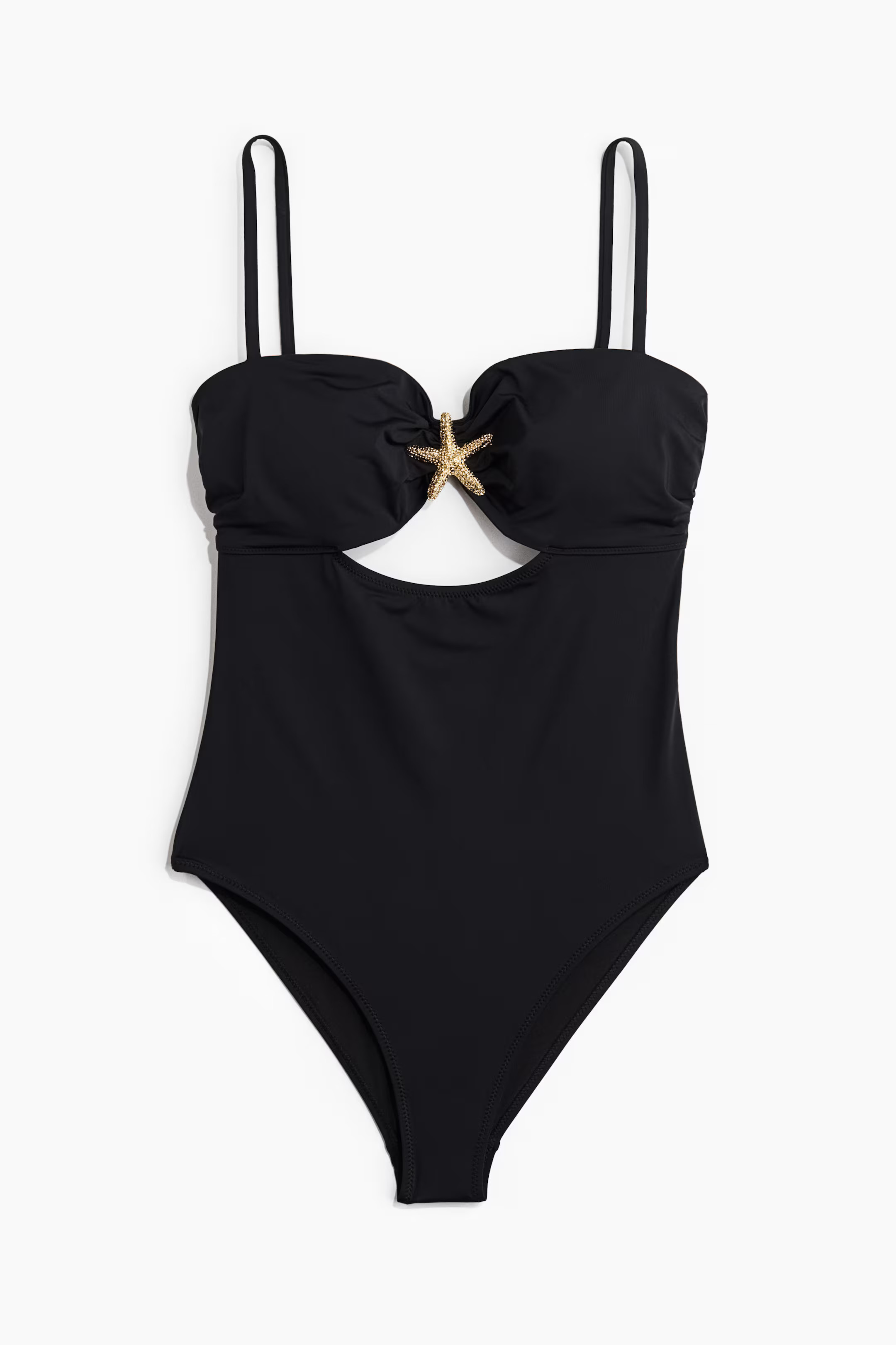 Starfish-Detail Padded-Cup Swimsuit | H&M (US + CA)