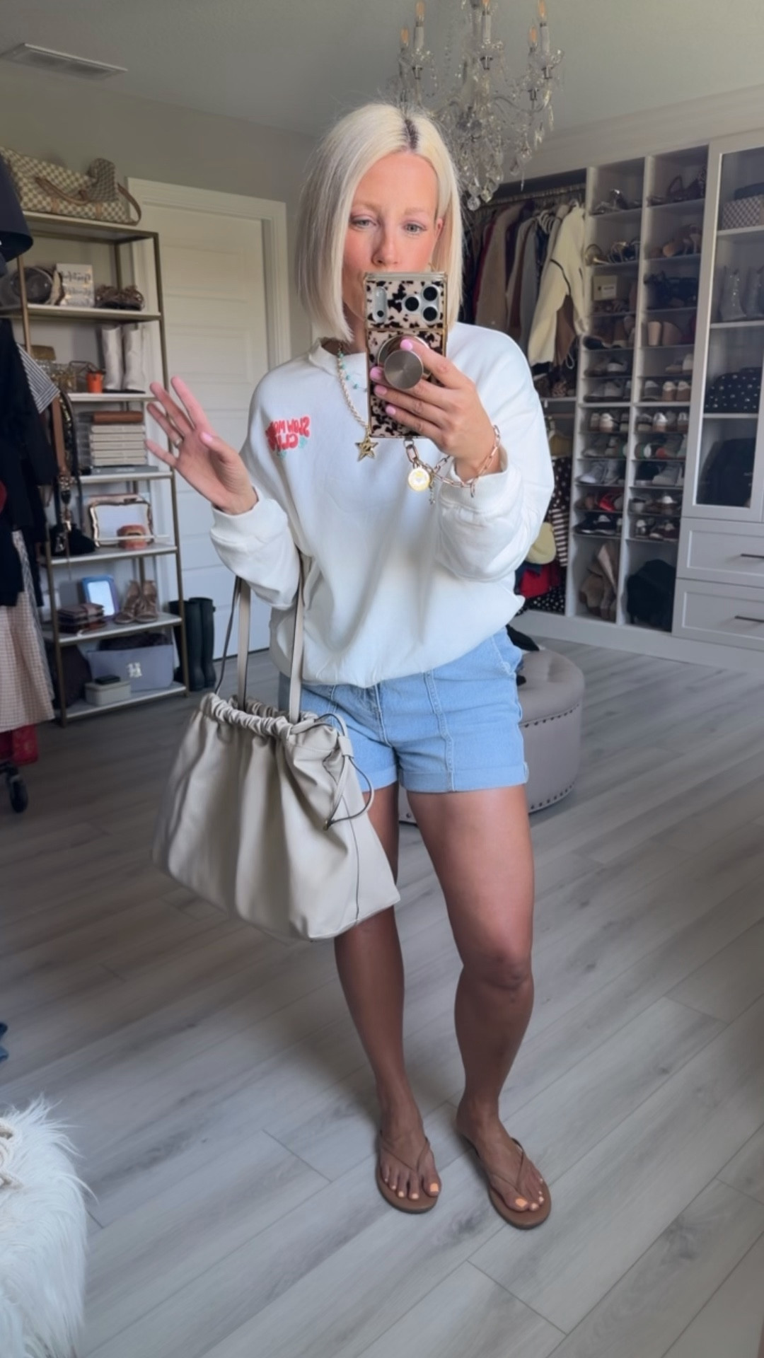 Mom life but make it cute 🖤

Graphic sweatshirts & tees that keep up with busy days—school drop-offs, errands, and everything in between. Comfy, cute, and effortlessly styled.
⬇️⬇️⬇️
Sweatshirts size medium for roomy fit!
Jeans and shorts size 6
Tees size small (run roomy)

#MomStyle #GraphicTees #GraphicSweatshirt #CasualMomStyle #EverydayOutfits #MomUniform #ComfyAndCute #EasyStyle #BusyMomLife



#LTKOver40 #LTKootd #LTKmomlife