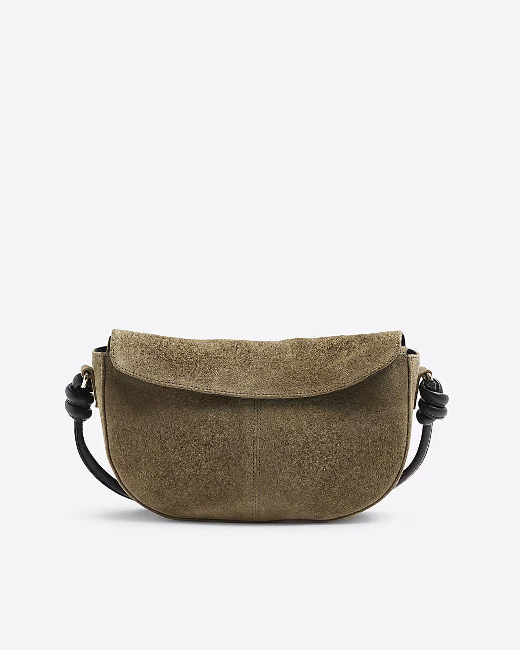 Green Suede Scoop Cross Body Bag | River Island UK & IE